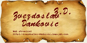 Zvezdoslav Danković vizit kartica